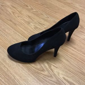 Black Suede Heels